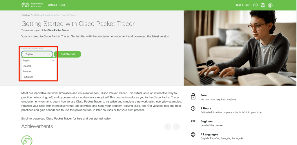 Cisco Packet Tracerのダウンロード方法4